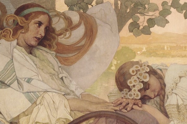 Alfons Mucha obrázok